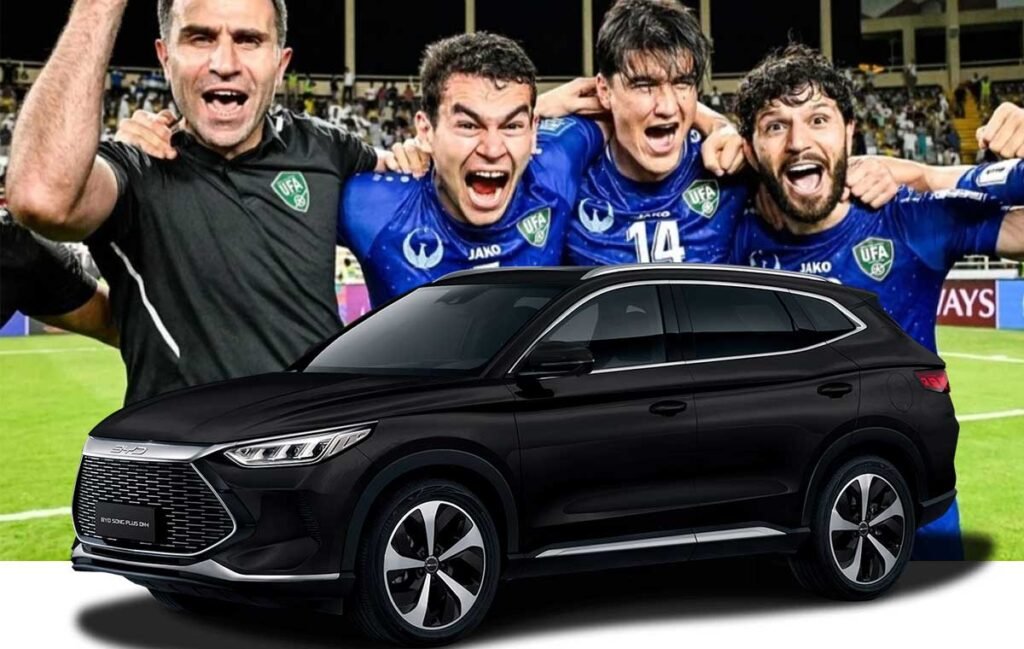 Mobil BYD Song Plus DM-i Jadi Hadiah Timnas Uzbekistan