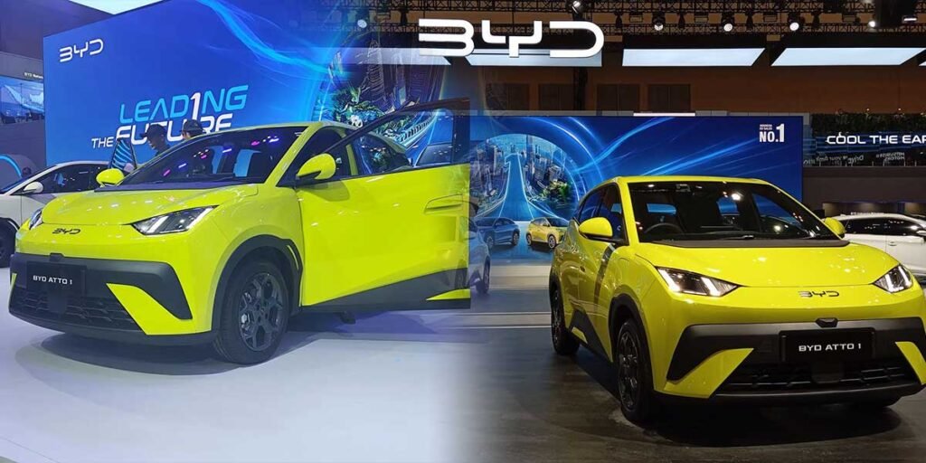 Mobil Listrik BYD Atto 1 Jadi yang Terlaris di Indonesia Oktober